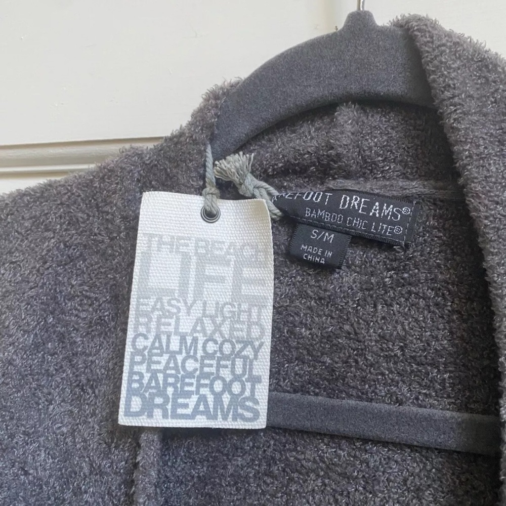 barefoot dreams cardigan Cozy chic lite Style 426 NWT Small Medium - Picture 4 of 4